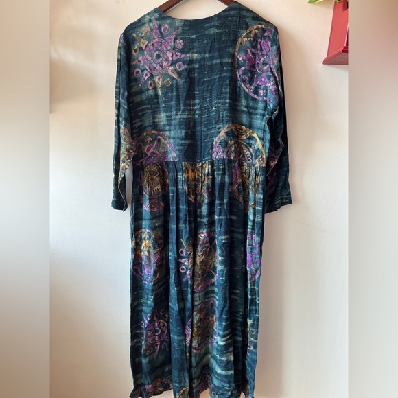 Hilltribe Designs Flowy Abstract Jumpsuit S (Fits s-m depending on desired fit) - Picture 10 of 14